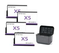 Batería For Cámara De Acción Panorámica De 360 Grados, Compatible con Insta360 X5(4battery 1charger)