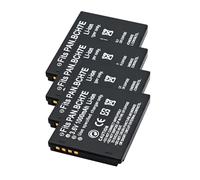 Batería for cámara Digital de 1000 mAh, Compatible con DMW-BCH7E y Lumix DMC-FP1, FP2, DMC-FP3, DMC-FT10, DMC-FP1A, DMC-FP1D y DMC-FP1G.(4PC)