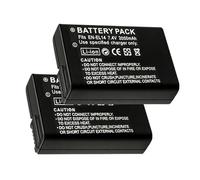 BATERÍA For CÁMARA EN-EL14a EL14 DE 2050mah EN-EL14 - Compatible con Nikon P7000 P7100 P7800 P7700 D3100 D3200 D3300 D3400 D3500 D5600 D5100 D5300(2PCS)