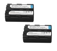 Batería For Cámara NP-FM500H, Baterías Recargables De 2200mAh, Compatibles Con Sony, A57 A58 A65 A77 A99 A550 A560 A580 NPFM500H, Batería De Litio L50(2Pcs Battery)