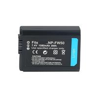 Batería For Cámara NP-FW50 De 1080 MAh, Compatible con Sony ZVE10A6500 A6400 A6000 A6300 A7M2 A7R2(1pcs)