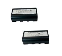 Batería For Estación Total De 7,4 V Y 2600 MAh, Compatible con Leica, For TPS1200, ATX1200, ATX1230, GPS1200, GPS900, GRX1200, Recargable(2PCS- GEB212)