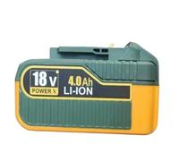 Batería For Herramientas Eléctricas, 4000 MAh/18 V, For Sierra Eléctrica, Atornilladora, Amoladora, Compatible con TECCPO MLK5X-1104 HS40 2104N