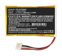 Batería for Impresora fotográfica HP Sprocket 200 (1AS84-60006, 7,4 V, 600 mAh)