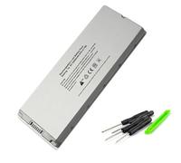 Batería for portátil A1185, Compatible con MacBook de 13 Pulgadas Mac A1181 MA566FE/A MB881LL/A, Color Blanco, 55 WH(Bianco)