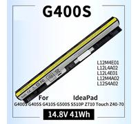 Batería for portátil L12M4E01, Compatible con Lenovo L12L4A02 L12M4A02 L12S4E01, Compatible con IdeaPad G400S G405S G500S G510S S410P Z710 Z40-70 Z50-70 G40-70(G400S 14.8V 41Wh)