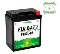 Fulbat Batería de moto Gel YTX7L-BS / FTX7L-BS 12V 6Ah
