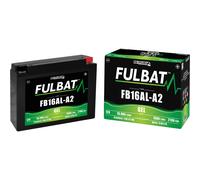 Fulbat FB16AL-A2 GEL / YB16AL-A2 FULBAT SLA - Batería para moto GEL (16,8 AH 210 AMPS)