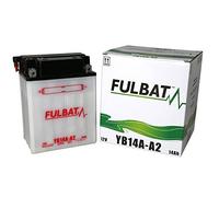 Batería FULBAT YB14A-A2 12V 14Ah 190A Largo: 134 x Ancho: 89 x Alto 176 (mm)