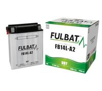 Batería FULBAT YB14L-A2 12V 14Ah 190A Largo: 134 x Ancho: 89 x Alto 166 (mm)