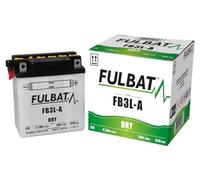 Batería FULBAT YB3L-A 12V 3Ah 32A Largo: 98 x Ancho: 56 x Alto 110 (mm)