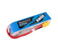 Batería Gens Ace 5800mAh 60C 5S1P Lipo con Conector XT90