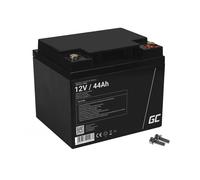 Batería - Green Cell - 12V 44Ah - VRLA AGM - Recargable - Dimensiones 246x165x28mm