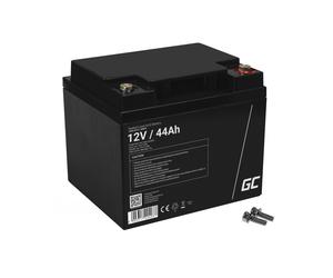 Batería - Green Cell - 12V 44Ah - VRLA AGM - Recargable - Dimensiones 246x165x28mm