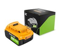 Batería Green Cell 18V 5Ah Li-Ion para Herramientas Eléctricas DeWalt XR - Reemplazo, Eficiente y Fiable DCB182 DCB184, con Indicador de Carga LED