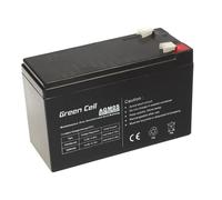 Batería Green Cell AGM05 12 V 7.2 Ah Plomo Ácido Sellada Negra para UPS y Alarmas