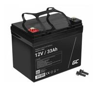 Batería Green Cell AGM21 12 V 33 Ah Plomo Sellado Negro VRLA