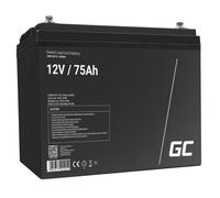 Batería Green Cell AGM25 12V 75Ah Plomo-Ácido Hermética Negra VRLA