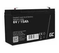 Green Cell AGM40 - 6 V - 1 pieza(s) - Negro - 15 Ah - 1,8 kg - 151 mm