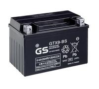 Batería GS/YUASA GTX9-BS Compatible con Honda PCX 125 y Yamaha XMAX 125 Sellada de Fábrica Lista Para Su Uso