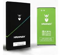 Batería Hagnaven® Li-Ion para Samsung Galaxy Alpha SM-G850F | Batería de sustitución MÁS Potente | ENERGÍA arrolladora | 1960 mAh | Celdas Sustituye EB-BG850BBE