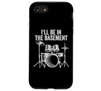 Batería I'Ll Be In The Basement Batería Divertida Carcasa para iPhone SE (2020) / 7/8
