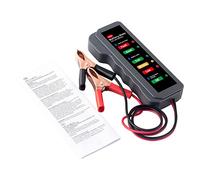 batería - Indicador probador carga automotriz 12 V,Probador estado batería coche digital, voltímetro automotriz con pantalla LED e indicación