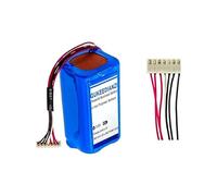 Batería Kilburn II ultrapotencia duradera de 7500 mAh compatible con Marshall Kilburn II C196A1 7252-XML-SP altavoz Bluetooth con enchufe de 7 cables, con kits de herramientas completos