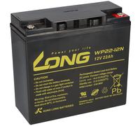 Batería de plomo WP22-12N 22Ah 12V AGM batería equivalente a 17Ah 18Ah 19Ah 20Ah 23Ah Long M6 rosca interior AKKUman Edition