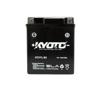 Batería Kyoto GTX7L-BS YTX7L-BS SLA precargada compatible con Piaggio Medley 125 150 Zip 50 4T Euro 4