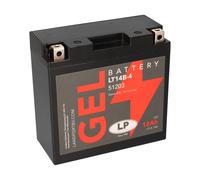 Landport LT14B-4 Gel 12V 12Ah Compatible Piaggio MP3 Peugeot Metropolis Honda CB