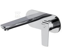 Bateria lavabo empotrable City cromado S951-361