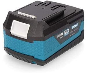 Bateria li-ion 20v 5.0a 7,5x11,7x6,3cm koma tools pro series battery