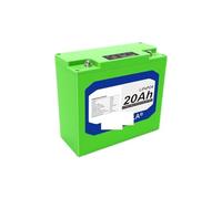 Batería LiFePO4 De 12V Y 20Ah, Batería De Litio Recargable De Más De 6000 Ciclos For Iluminación Solar, Ruedas Eléctricas For Acampar, Buscador De Peces(1PCS)