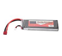 Batería LiPo 2S 7.4V 5000mAh 40C para RC - Alto Rendimiento y Carga Rápida, Compatible con Coches, Aviones y Barcos Radiocontrol (7,4 V 5500MAH 40C T Stecker)
