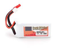 Batería Lipo recargable de 850mAh 11,1V de larga duración para coches RC barcos helicóptero