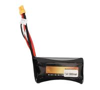 Batería Lipo XT30 de 7,4 V y 2000 mAh para Excavadora RC. Batería Lipo Ligera para excavadoras RC 580, 583 y 582.
