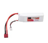 Batería LiPo ZOP Power 2S 7,4 V, batería LiPo RC Recargable con Enchufe T, Opciones de Alta Capacidad 5000 mAh 4500 mAh 5500 mAh, tasa de Descarga de 60 C para Coche RC avión Barco (Enchufe en T de