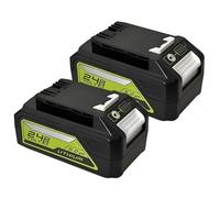 Batería Litio Ion 24V 5Ah Compatible Con Greenworks Pack De Batería for Cortacésped, Soplador, Desbrozadora, Motosierra, Con Indicador, 5000mAh(2PCS)