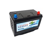 Batería litio recargable 12V con función Start-Stop para automóviles | Batería LiFePO4 para automoción de alto rendimiento 12V 50Ah, 60Ah, 70Ah, 80Ah, 90Ah, 100Ah, 110Ah sin mantenimiento