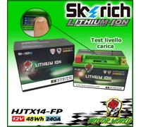 Batería Litio Skyrich HJTX14H-F Ligera Kawasaki Z 650 2017 2018