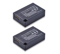 Batería LP-E17, Compatible para Canon, EOS R100, RP, 200D, 77D, M3, M5, M6, 250D, 750D, 760D, 800D, 8000D, Compatible para Rebel, T8i, T7i, T6i, T6s, SL2, SL3(2 Batteries)