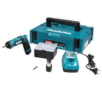 Batería Makita DF012DSJ Taladro Atornillador 7.2V 2x1.5Ah 1/4" 8Nm MAKPAC