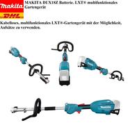 Makita DUX18Z Accu Combi System Mango D de 18 voltios, sin baterías ni cargador