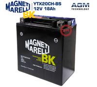 Batería Marelli YTX20CH-BS 12V 18AH Para Suzuki VLR 1800 2008 2009 2010
