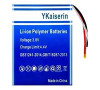Batería mejorada de 1400 mAh compatible con Sony 1-853-104-11 LIS1476MHPPC (SY6) PRS-T1 PRS-T2 PRS-T3 PRS-T3E PRS-T3S polímero de iones de litio de alta capacidad, con kit de herramientas de