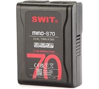 Batería mini de bolsillo SWIT Mino-S70 USB-C de 70 Wh, USB-A/USB-C/D-tap, V-Mount