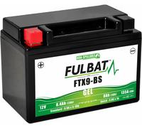 Bateria Moto Fulbat GEL FTX9-BS | YTX9-BS | CTX9-BS | GTX9-BS | BTX9-BS | 24h