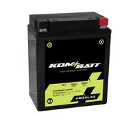 Batería Moto KB12AL-A2 (YB12AL-A2) SLA GEL KOMBATT Preparada para montar