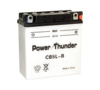 Bateria Moto YB5L-B-CB5L-B Seca con acido Power Thunder